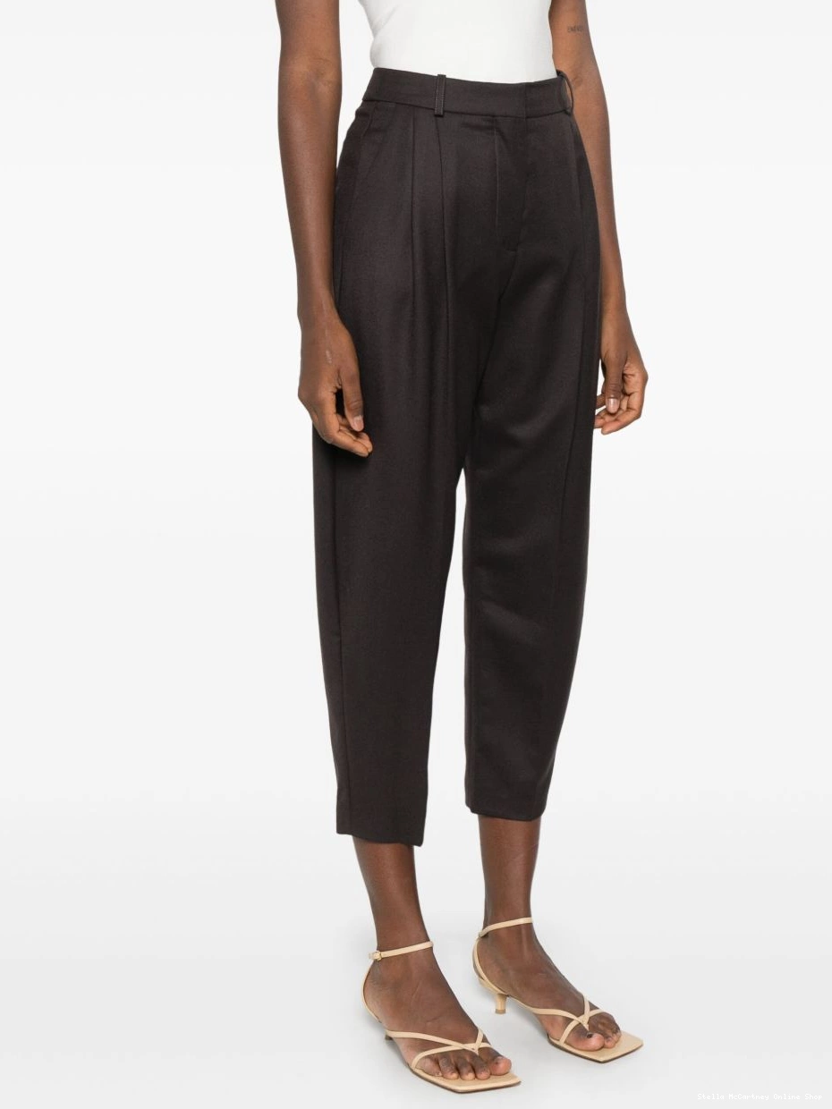 Cheap McCartney pleated trousers wool Women Stella 0818